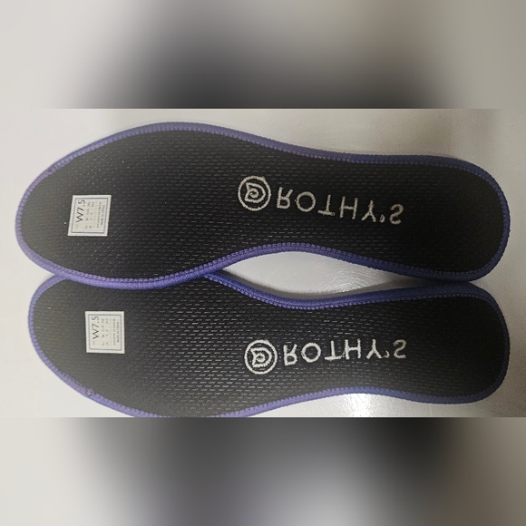 Rothy's Black Mule Loafer Flats Size 7.5 W - Picture 7 of 10